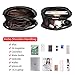 Realer Handtasche Damen Shopper Groß Vintage Umhängetasche Damen Gross Lederimitat Tasche Damen Frauen Schultertasche für Alltag Büro Schule Ausflug Einkauf Schwarz