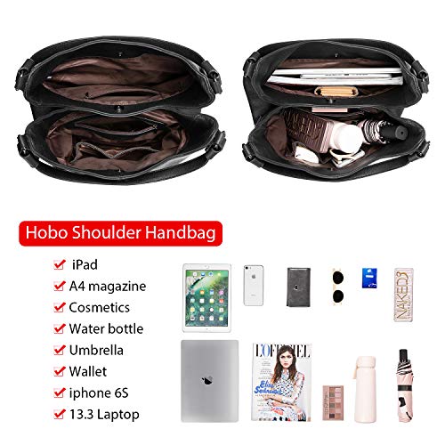 Realer Handtas dames shopper lederen schoudertas grote schoudertas - Image 5