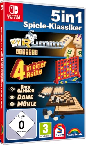 5 in 1 Spiele Klassiker - myRummy - [Nintendo Switch]