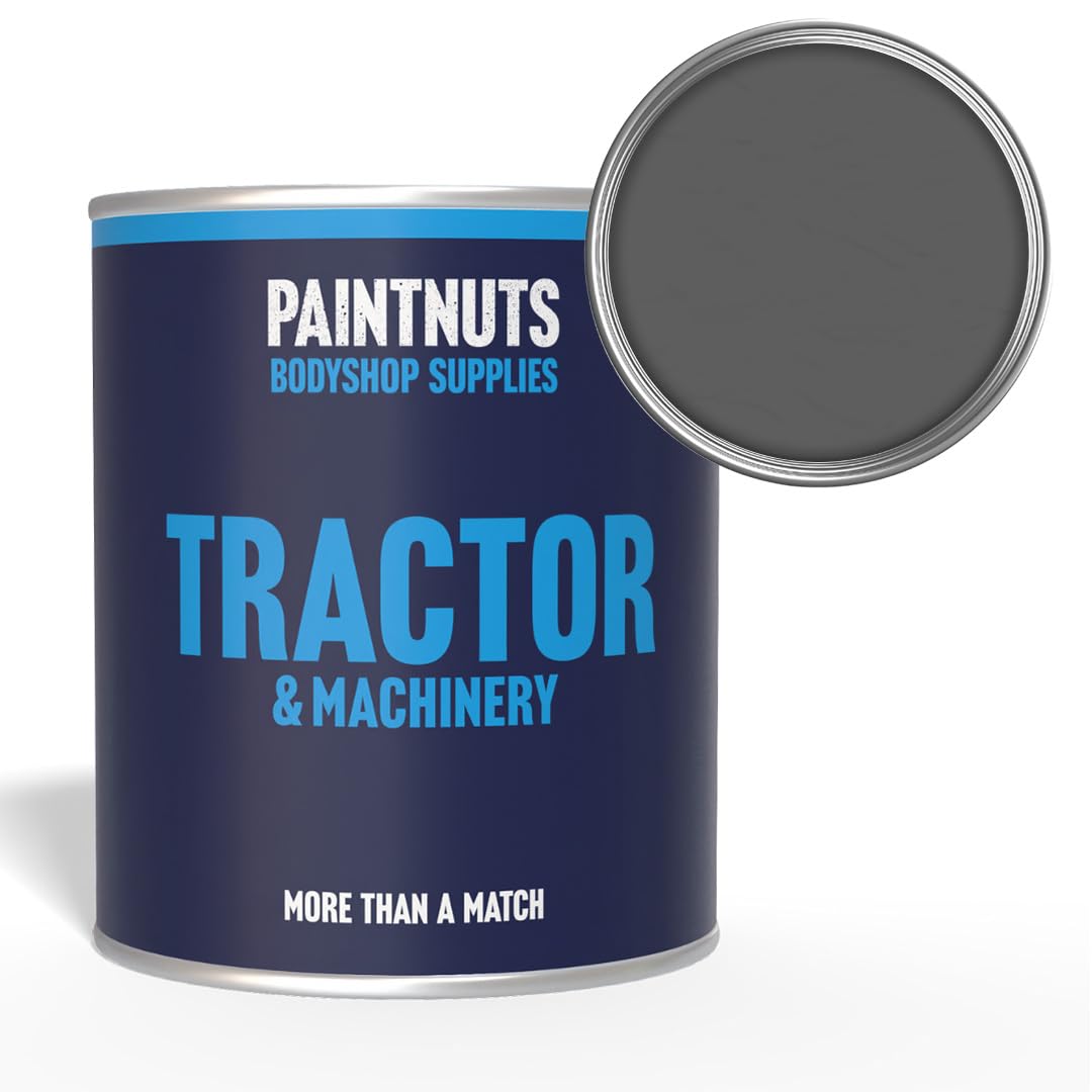 Paintnuts Tractor & Machinery Paint suitable for Kubota Dark Grey (BMS70084) - 1 Litre Tin