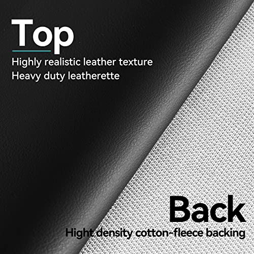 Funda para mesa de billar de 7 pies negra e impermeable de cuero sintético resistente 7