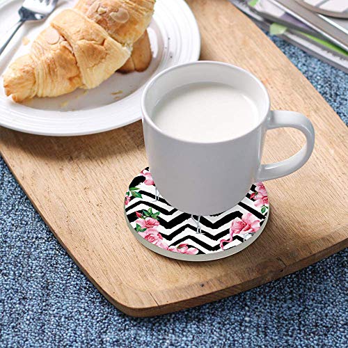 Dessous de verre liège flamant rose évite tache table