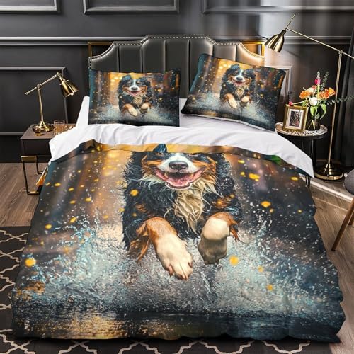 Housse de couette microfibre douce avec fermeture éclair - 4