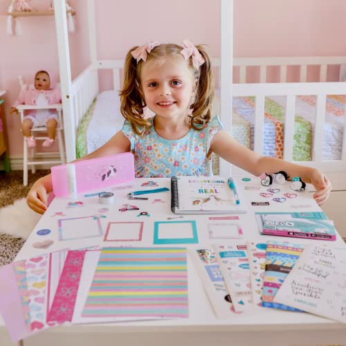 Diy Unicorn Journaling Set/Scrapbook Kit For Girls - Includes Scrapbooking Supplies Plus Augmented Reality Experience (Stem Toys) Use As Kids Planner, Organizer, Diary & Craft Kits #TOP1