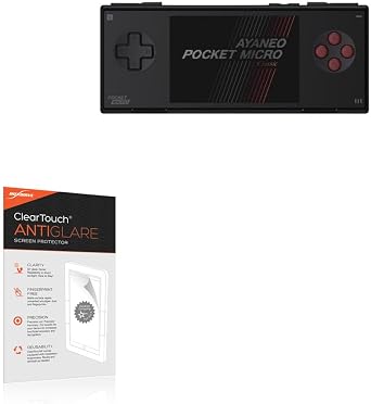 BoxWave Screen Protector Compatible With Ayaneo Pocket MICRO - ClearTouch Anti-Glare 2-Pack, Anti-Fingerprint Matte Film Skin