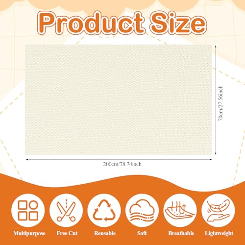 Antirutschmatte für Teppich,70x200 cm Teppich Antirutschunterlage,PVC Anti Rutschmatte Teppichunterlage, Schneidbare,Teppichunterlage rutschfest für Bettwäsche,Sofakissen,Schubladen,Regale,Tabletts