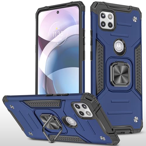 Coque pour Moto One 5G Ace de qualité militaire avec béquille
