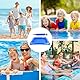 Aufblasbares Fußbecken, Aufblasbares Pool-Fußbad, Fußwanne Aufblasbar Pool mit Pumpe, Fußreinigungsbecken, Fußbadewanne, Pool Fußbecken, Pvc, für Pools Home Spa Schwimmbecken
