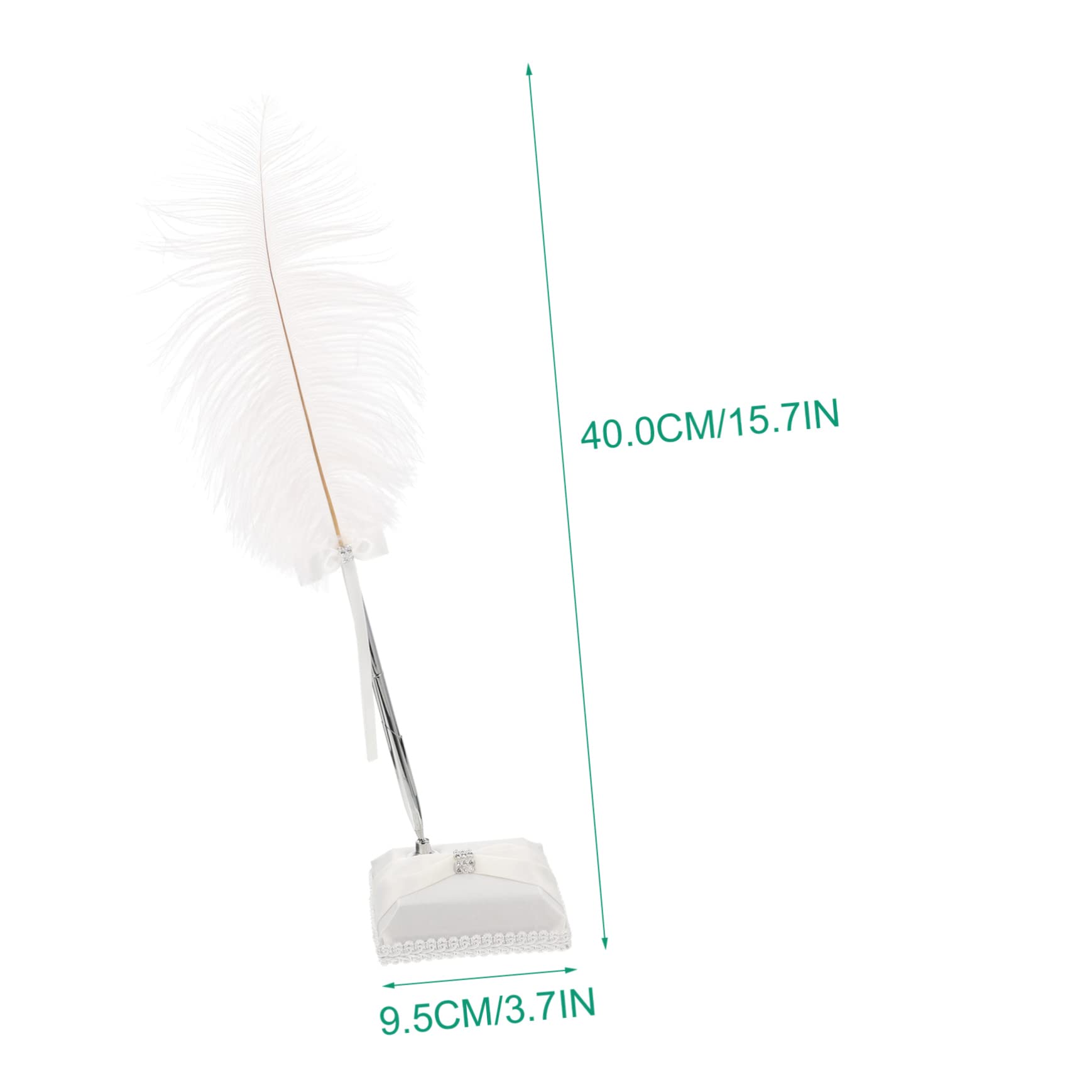 Artibetter Stift Weißer Halter Hochzeit Gästebuch Brautdusche Bräutigam Signieren Braut Straußentinte Graviert Hochzeitsschild Stift Hochzeit Gästebuch Hochzeitsstifte Für