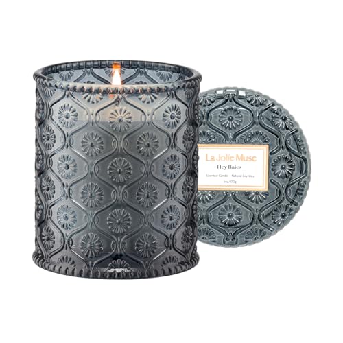 LA JOLIE MUSE Vela de Bayas, Velas Perfumadas Hey Baies para el...