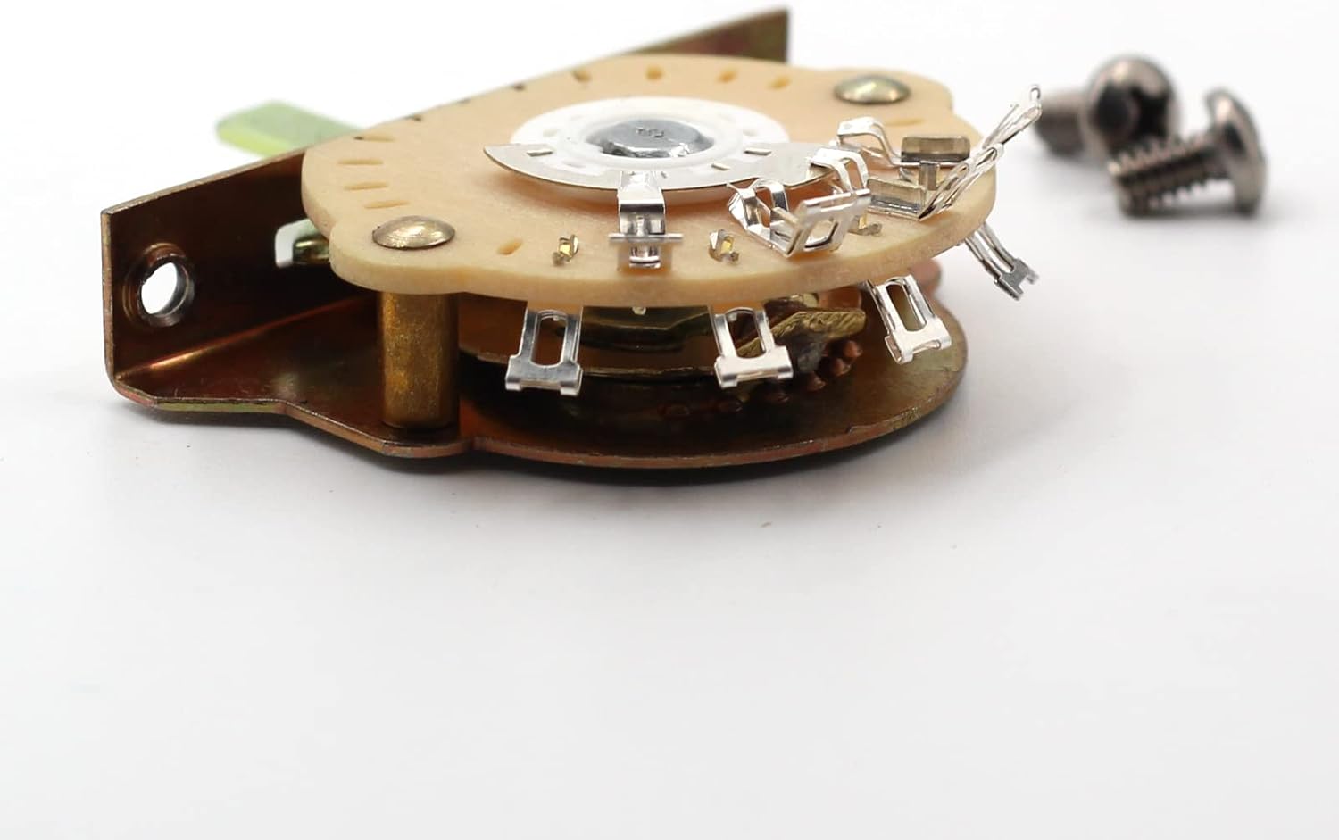 Oak Grigsby 5-Way Blade Switch for Telecaster and Stratocaster, 5-Way Pickup Selector Switch, Includes Mounting Screws