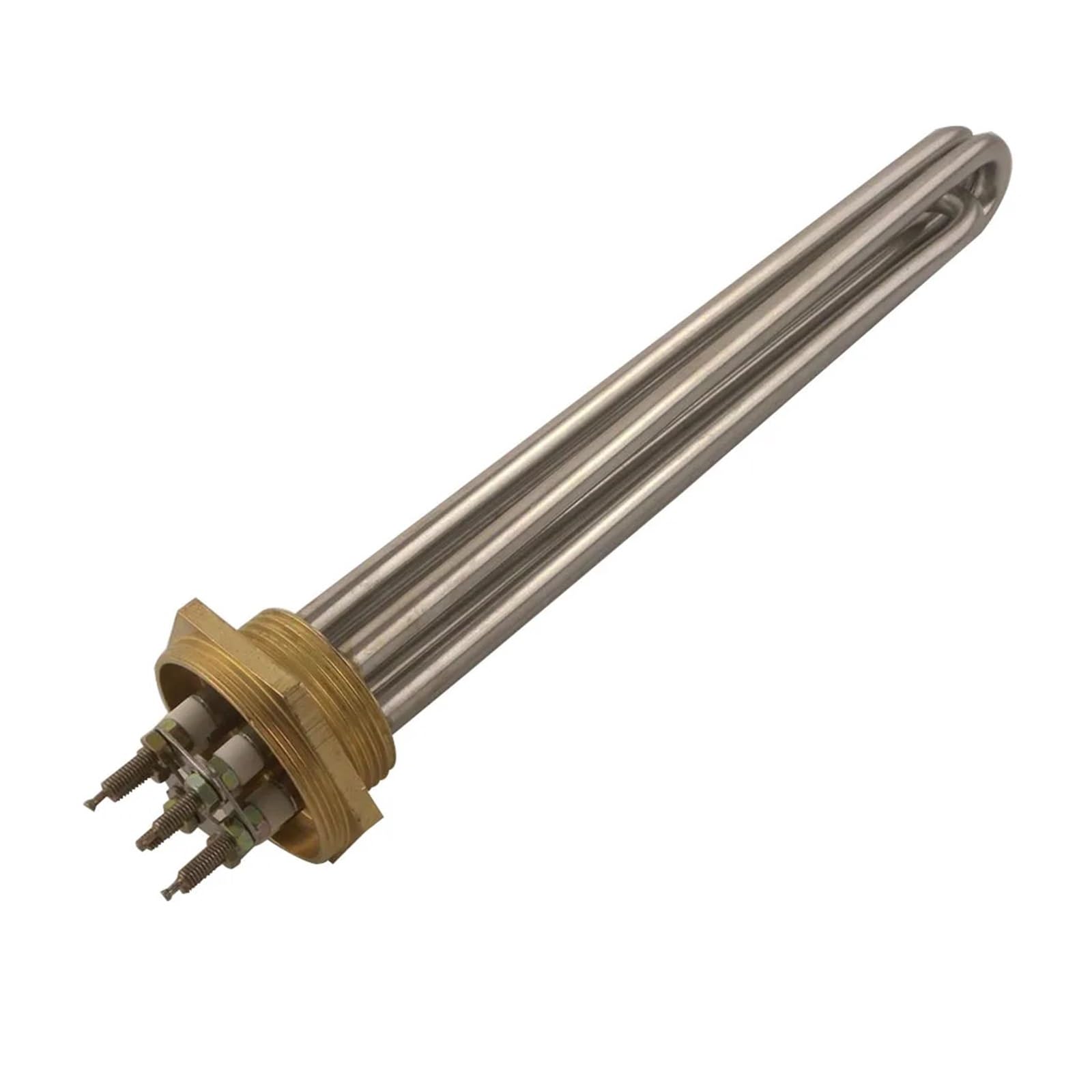 Element podgrzewający wodę 1,2"/DN32/41 mm 220 V 380 V cuicui (Color : DN32 290L 9KW, Size : 220V)
