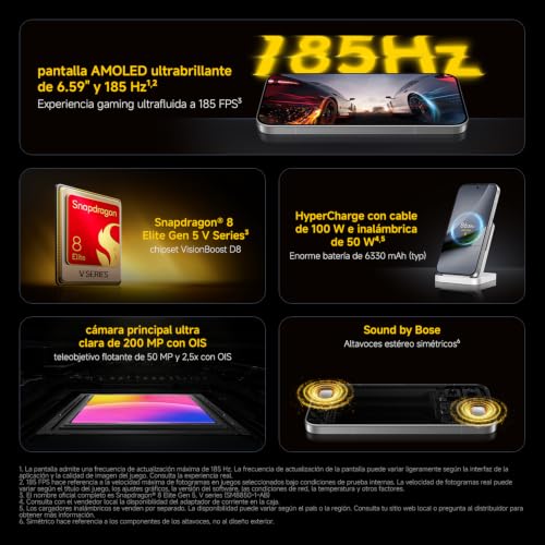 Miniatura 4 de POCO F9 Pro, Smartphone 12+512, Negro, batería de 6330mAh, carga de 100 W