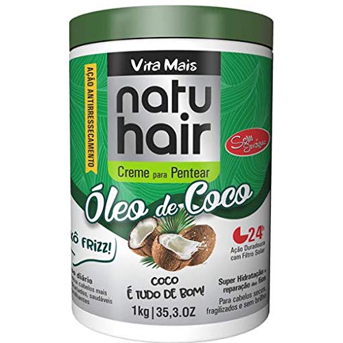 Creme Para Pentear Óleo de Coco 1Kg Vita Mais
