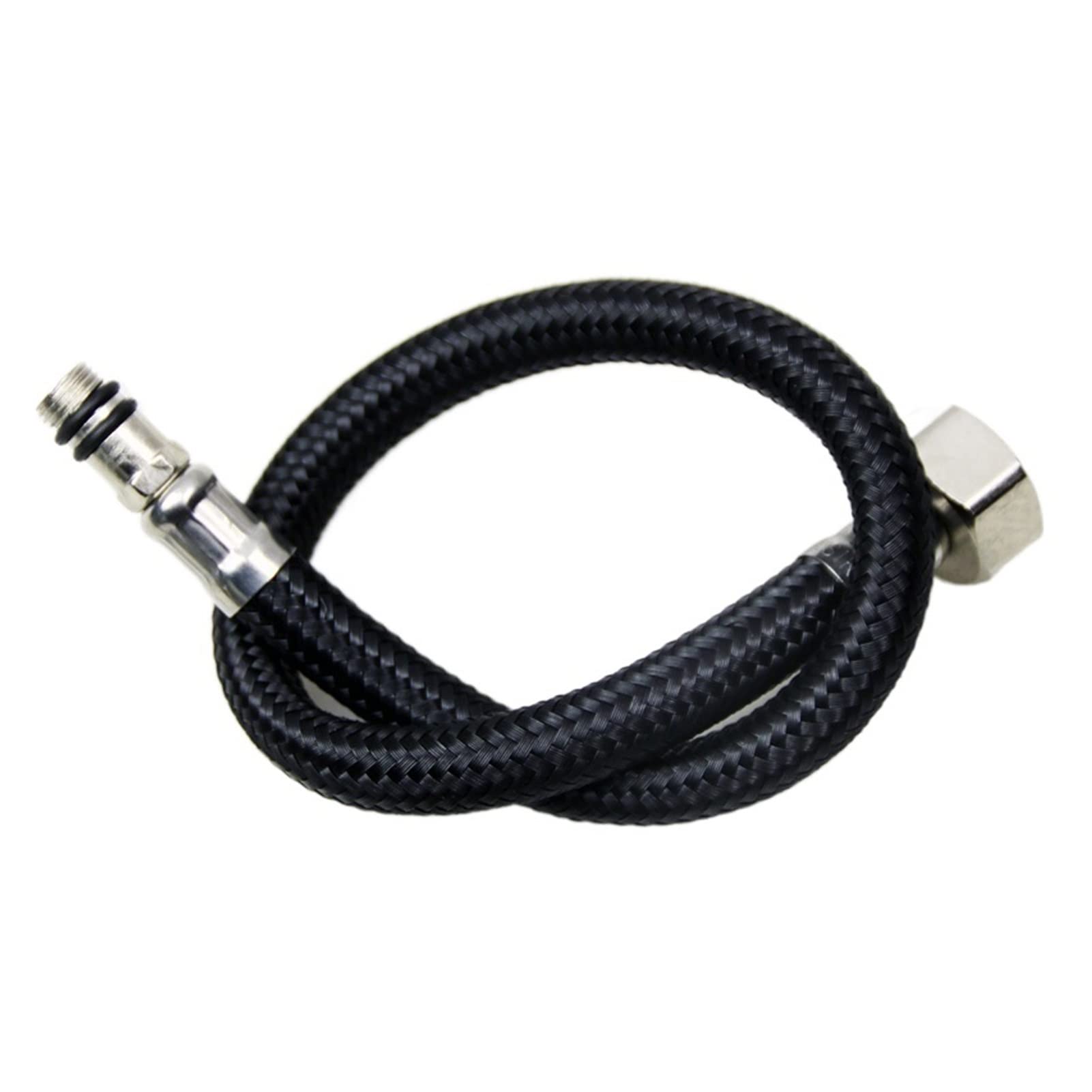 Youngran Cuivre Noir G1 / 2 "60cm / 80cm De Mélangeur Flexible/À Chaud Robinet d'alimentation en Eau des Tuyaux De Tuyaux De Robinet De Salle De Bain Leisurely