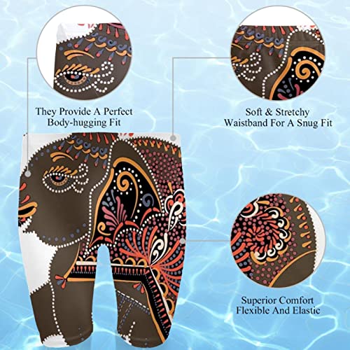 Maillot de bain long pour homme XL multicolore résistant au chlore