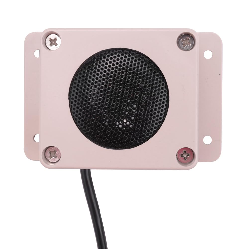 6X Dispositivo de Altavoz de Micrófono para Cámara de Seguridad Impermeable Al Aire Libre para Cámara IP Grabación de Audio Interfono de Radio Bidireccional