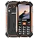 Produktbild Hammer H Boost LTE Handy ohne Vertrag, 2.4 Zoll Farbdisplay, Robust, Mega Batterie 3500 mAh, (IP68), Stoßfest, Baustellen Tasten, Taschenlampe, Dual SIM, Tastenhandy - Schwarz, Schwartz