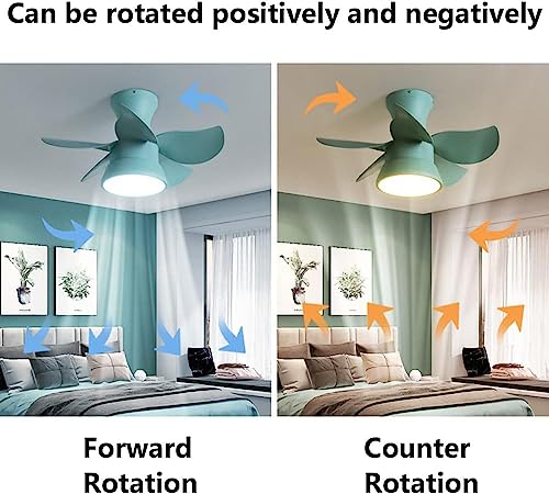 Ventilador de techo moderno para salón y dormitorio 6