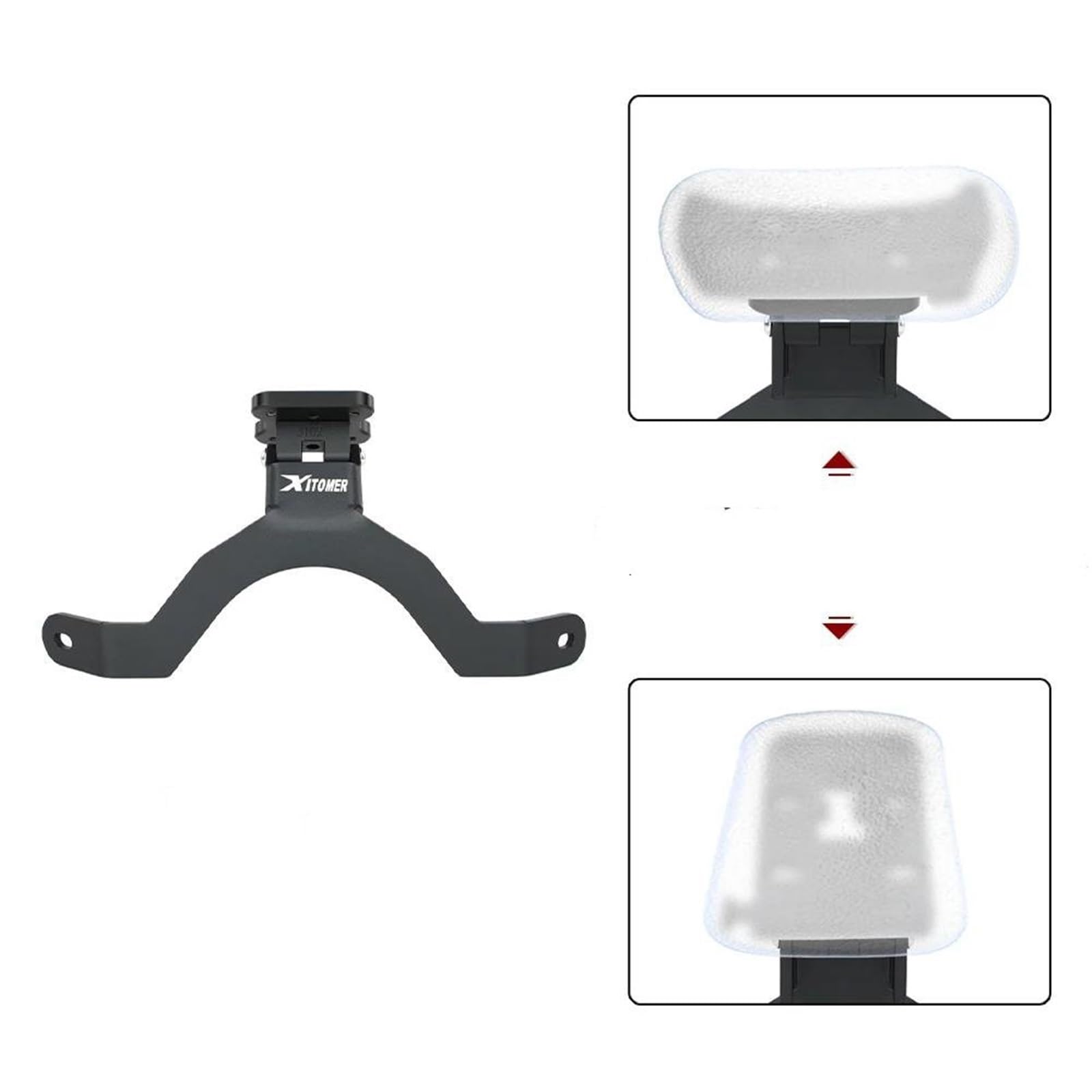 Soporte Navegación para Motocicleta para Ducati Multistrada 1260 S Grand Tour 2020, Enduro, Pro 2019-2024 para GPS Soporte De Placa GPS Navegación De Motocicleta