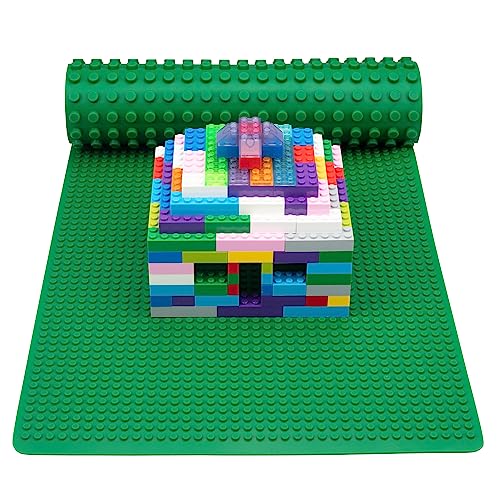 Scs Direct BRK-PLM32 Brick Building Blocks Silicone Playmat - 32 Inch Rollable And Portable Two Sided Playmat thumb #7