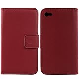 Gukas Design Echt Leder Tasche Für Alcatel A50 5.2