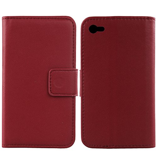Gukas Design Echt Leder Tasche Für Alcatel A50 5.2