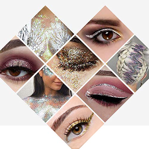 Glitter Liquid Eyeliner Hisight 12 Colors Waterproof Shimmer Metallic Colorful Eyeliners, High Pigmented Bright Silver Gold Green Eye Liner Pen Set (12 PCS) - Thumbnail 5