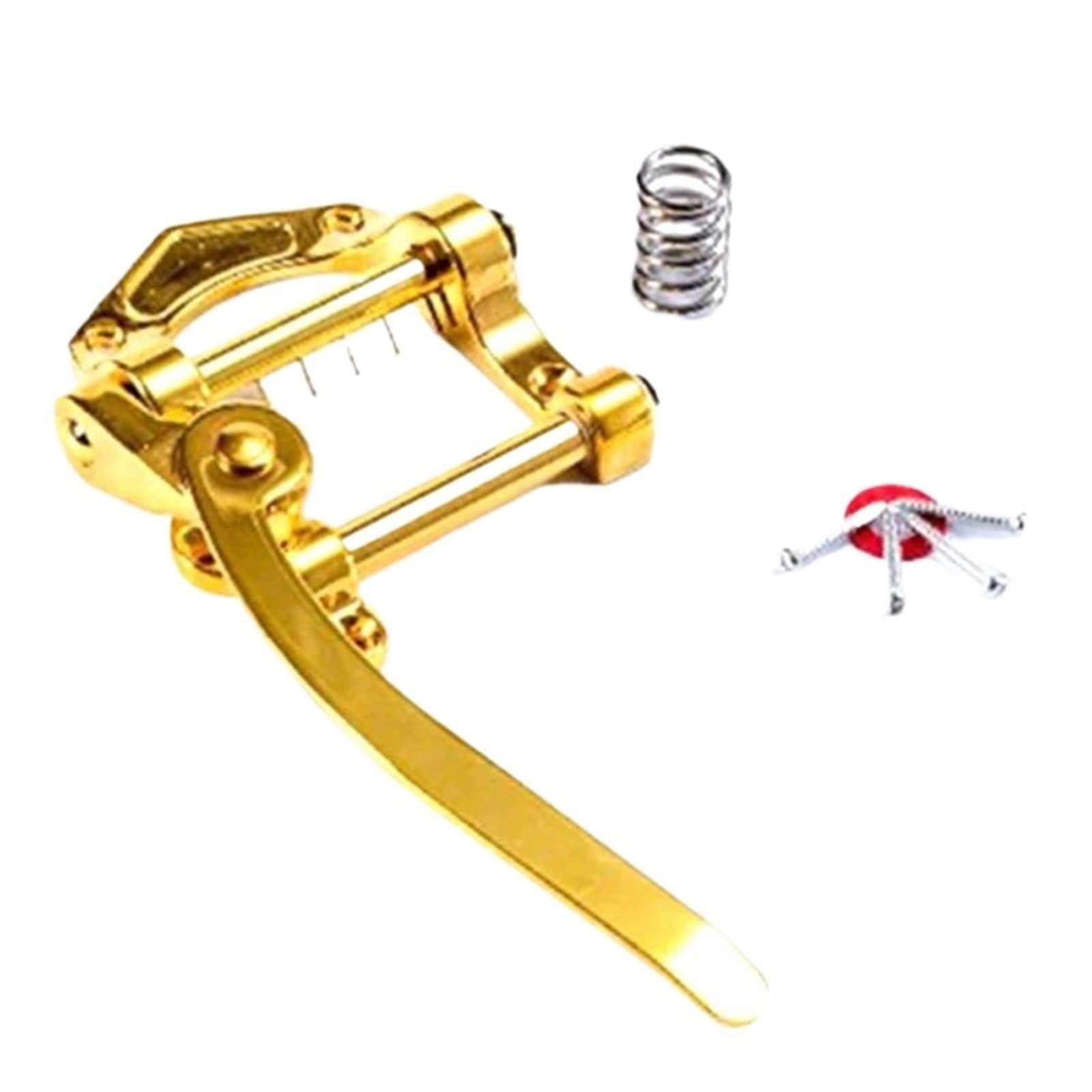Ensemble De Chevalet Et Sillet Chevalet Vibrato Et Cordier Archtop Compatibles Pour Guitare Électrique SG LP(Gold)