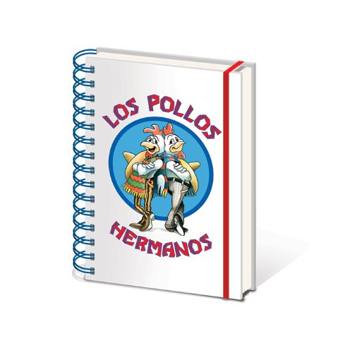 Breaking Bad Los Pollos Hermanos A5 Notebook