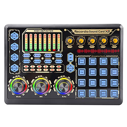 ShiftX4 Universele geluidskaart voor mobiele computer, niet-aangedreven opnamemixers 16 soorten sfeergeluiden… - Image 4