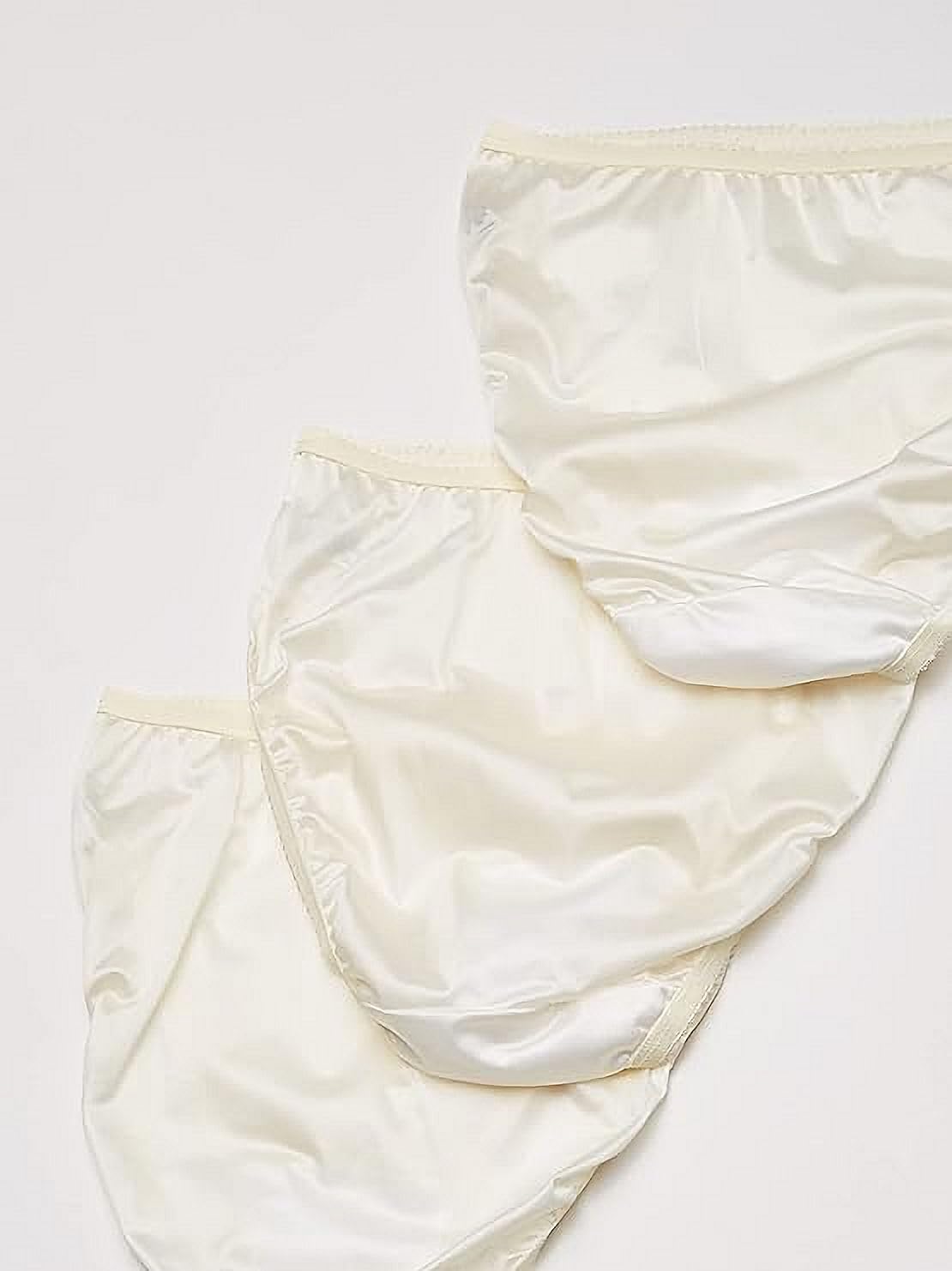 Shadowline Women's Panties - Hi Cut Nylon Brief (3 Pack) - Image 5