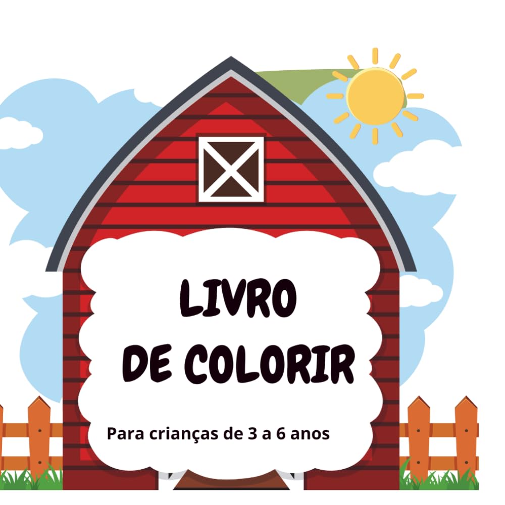 Animais da Fazenda para Colorir