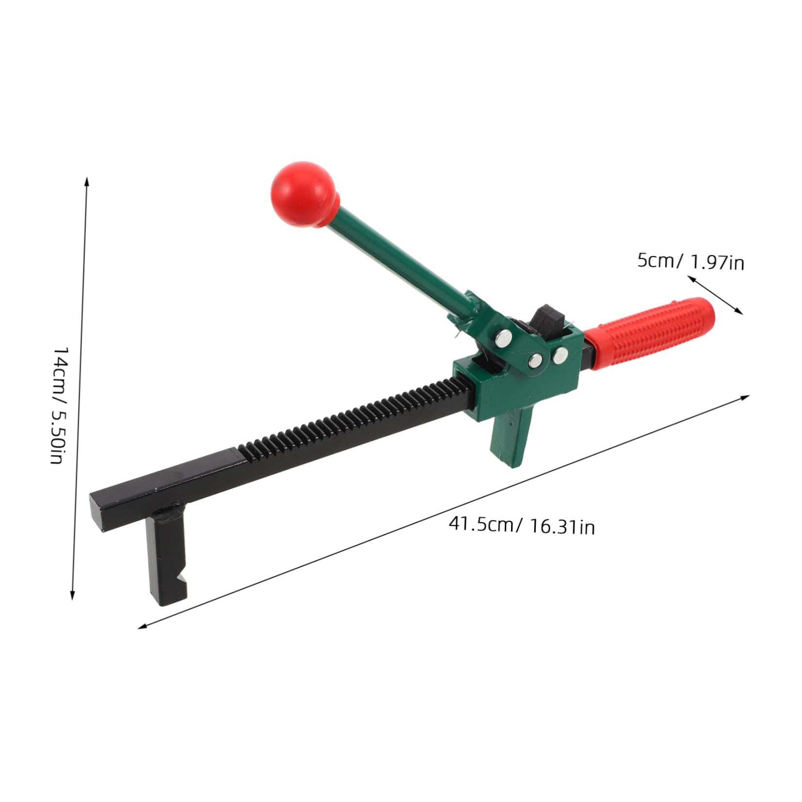 Tendeur de Grillage Facile à Installer Noir en Acier Inoxydable Maintien L'intégrité des Clôtures en Treillis pour Usage Extérieur et Ferme