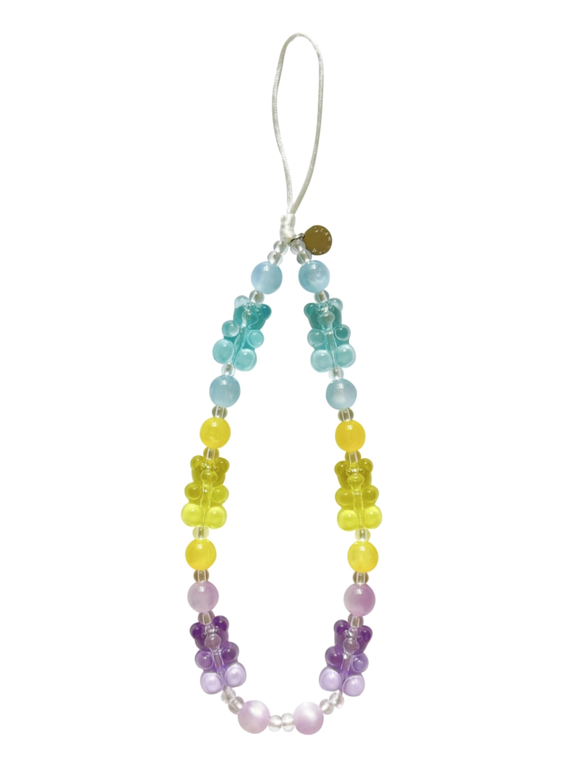 Drawwind Phone Charm Beaded Wristlet Strap Universal Cell Phone Lanyard Cute Bracelet Wrist Strap Beaded Chain String Handmade Accessories for Case