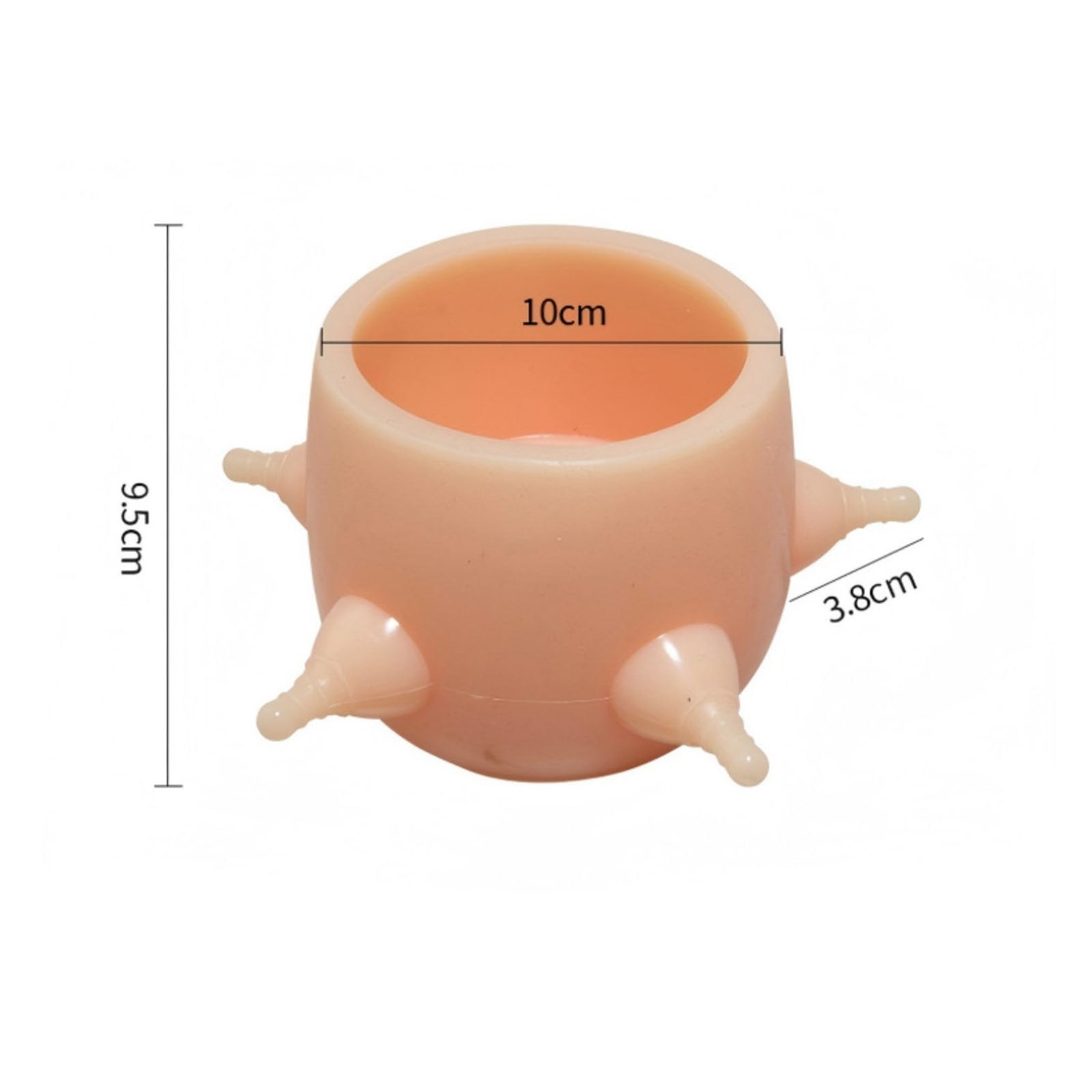 Silikon Babyflasche für kleine Tiere mit Mehreren Saugergrößen, sicheres Basisdesign, Kätzchen Stillflasche, Futterspender für Haustiere