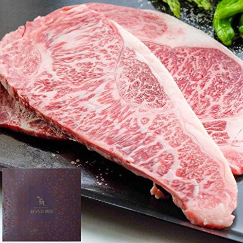 Amazon お歳暮 肉 ギフト 加工品 食品 食べ物 宮崎牛 サーロインステーキ ビーフステーキ ビフテキ ステーキ肉 0ｇ 2枚 黒毛和牛 冷凍 オリジナルギフトボックス入り ミート21の焼き鳥一覧はこちら 牛肉 通販