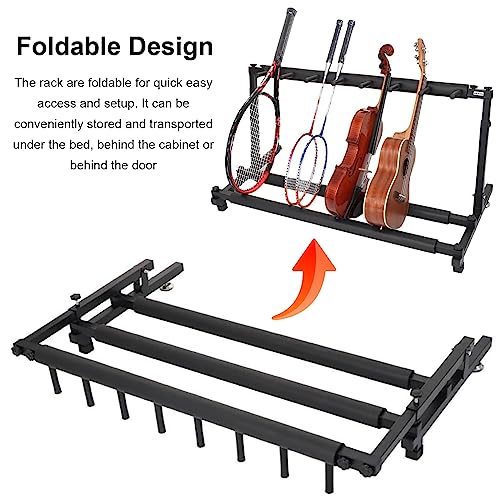 Support de rangement pour balles pliable et modulable pour guitare - 3