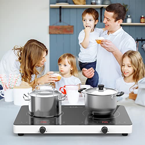 Vbgk Electric Cooktop And Induction Cooktop, Electric Stove Burner,Built-In And Countertop Electric Stove Top, Led Touch Screen,9 Heating Level, Timer & Kid Safety Lock #TOP5