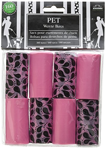 Image of NVMK SALES Nandog Waste Bag Replacements (8 Pack), Pink Paisley