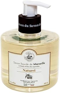 Liquid Soap with organic olive oil 330 ml, Natural - La Maison du Savon