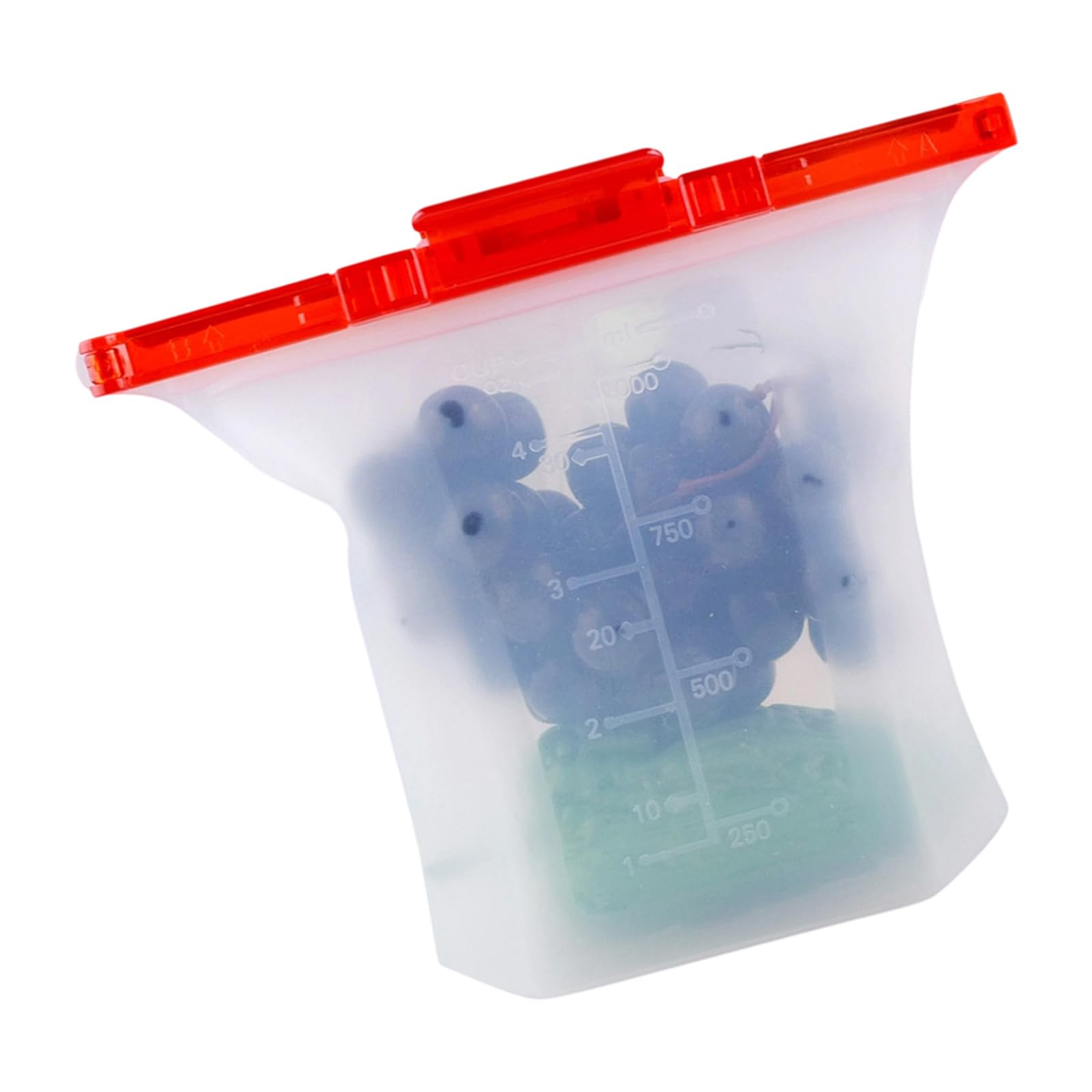 OSNIYAW Clear Vacuum Sealed Silicone Bags Kitchen Organization for Efficient Food Preservation and Organization Oven Safe Silicone