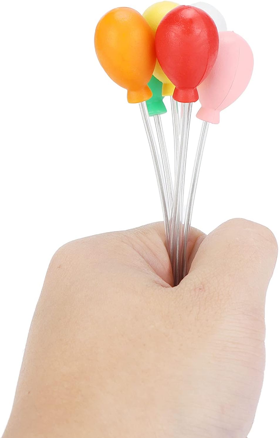 Keenso 60pcs Dollhouse Colorful Balloons Decoration Exquisite Miniature Doll House Accessories 10 Pack Balls Accessories Toys