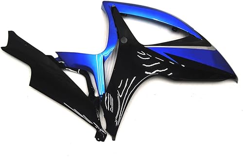 Miniatura 6 de WYNMOTO Kit de carenado plástico ABS azul negro para Suzuki 2006 2007 GSXR600 GSXR750 K6 carenados K6 GSX-R600 GSX-R750 06 07 motocicleta carrocería