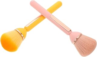 2 cepillos de polvo colorete para mejillas pa...
