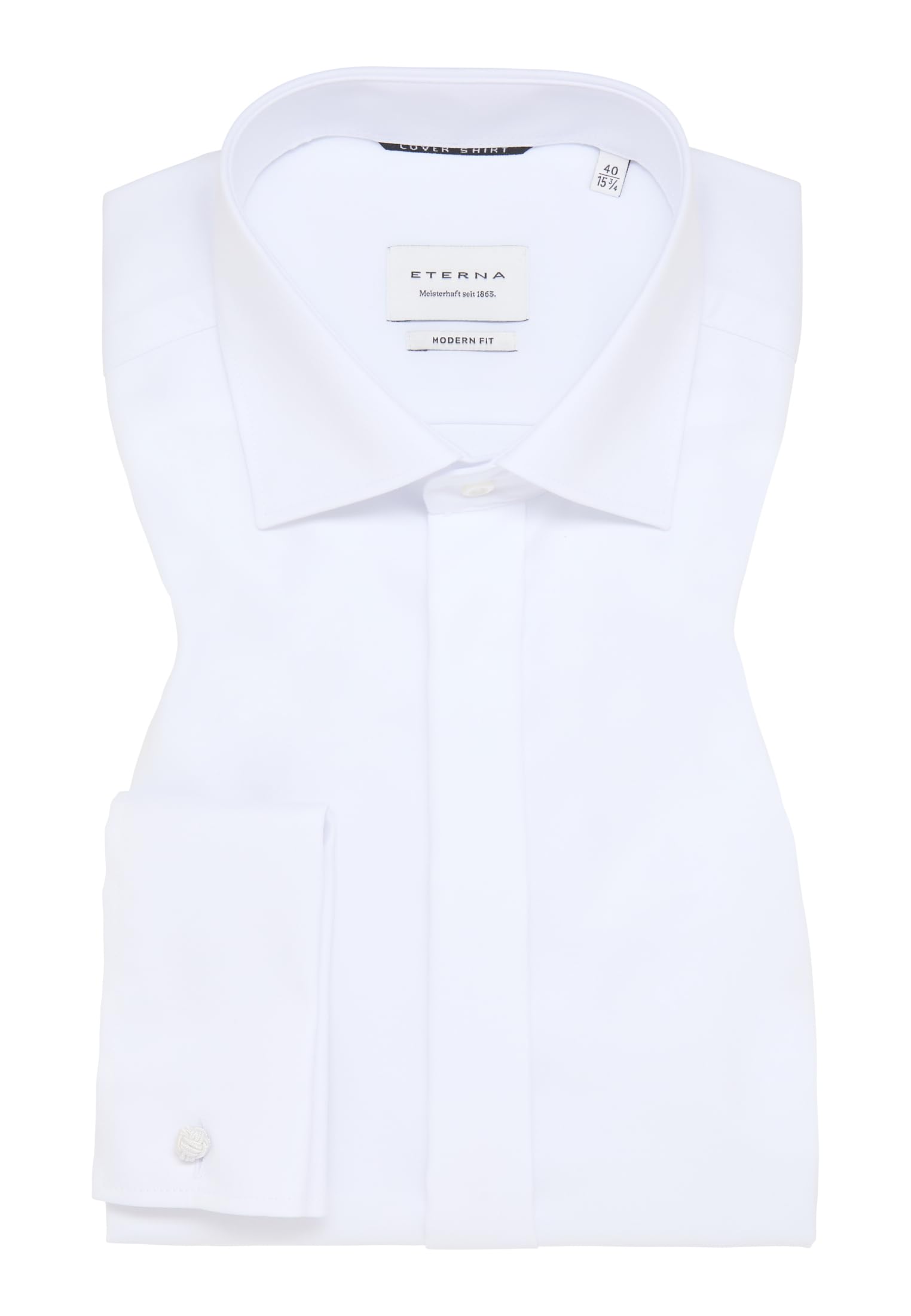 ETERNA Male Cover Shirt unifarben MODERN FIT