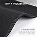Boundless Voyage Welding Blanket Fireproof Flame Retardant Up to 1472°F, 30 x 30cm / 24 X 24cm, Thickness 5mm, Black for Grill Stove Soldering Protection (Small)