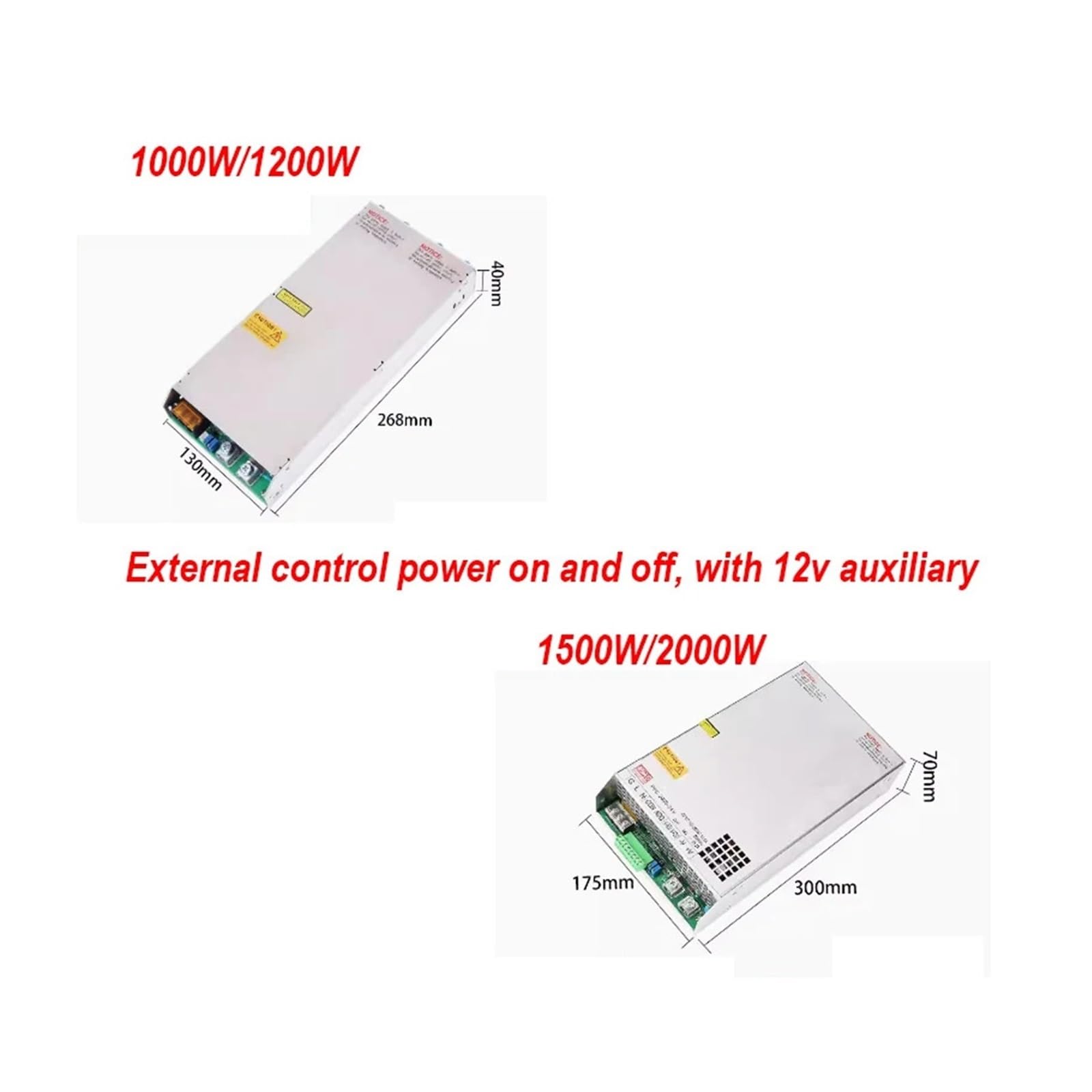 2000 W regulowany zasilacz impulsowy PFC 12 V 24 36 48 80 110 150 A 220 50 A 60 A 100 A 120 A 166 A (0-220 V Dc)