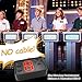 Buzzers for Trivia Games, Rechargeable Answer Buzzers for Classroom with Light, Show Who Buzzed First, 4 Modes, 50m(164Ft)-Buzzer System for Game Show, School, Jeopardy, Family Feud Night