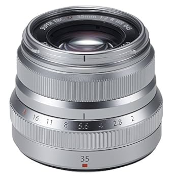 Amazon.com : Fujifilm Fujinon XF35mmF2 R WR - Silver